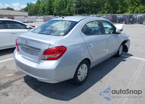 2020 Mitsubishi Mirage G4 Es z USA, uszkodzony, nr VIN ML32F3FJ2LHF07681